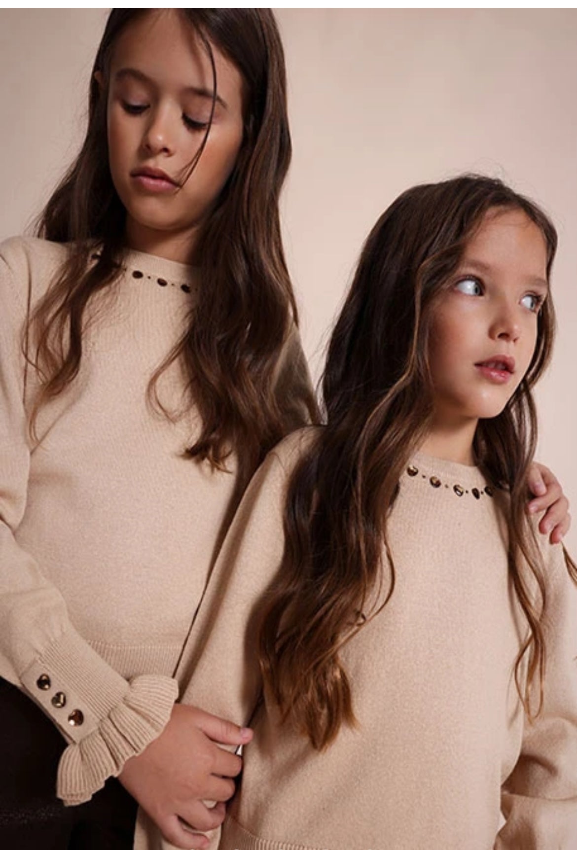 Jersey Tricotosa De Niña