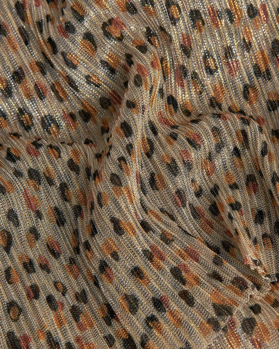 Falda Punto Animal Print De Niña