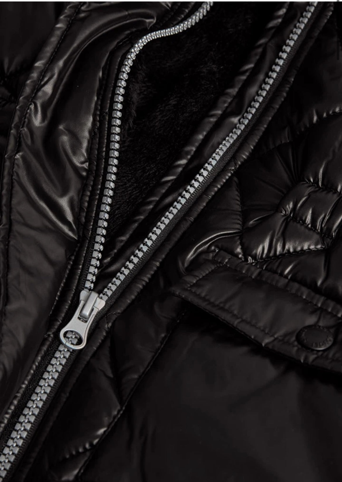 Parka Tejido Técnico De Niña