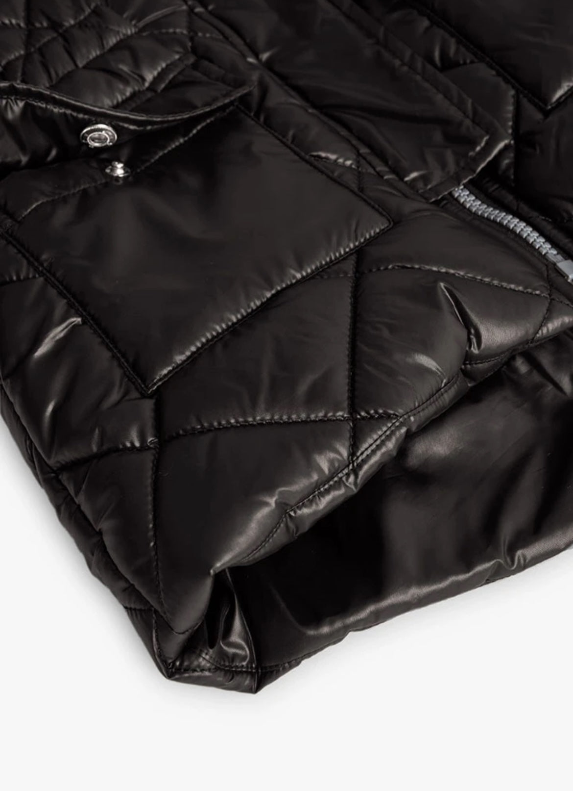 Parka Tejido Técnico De Niña