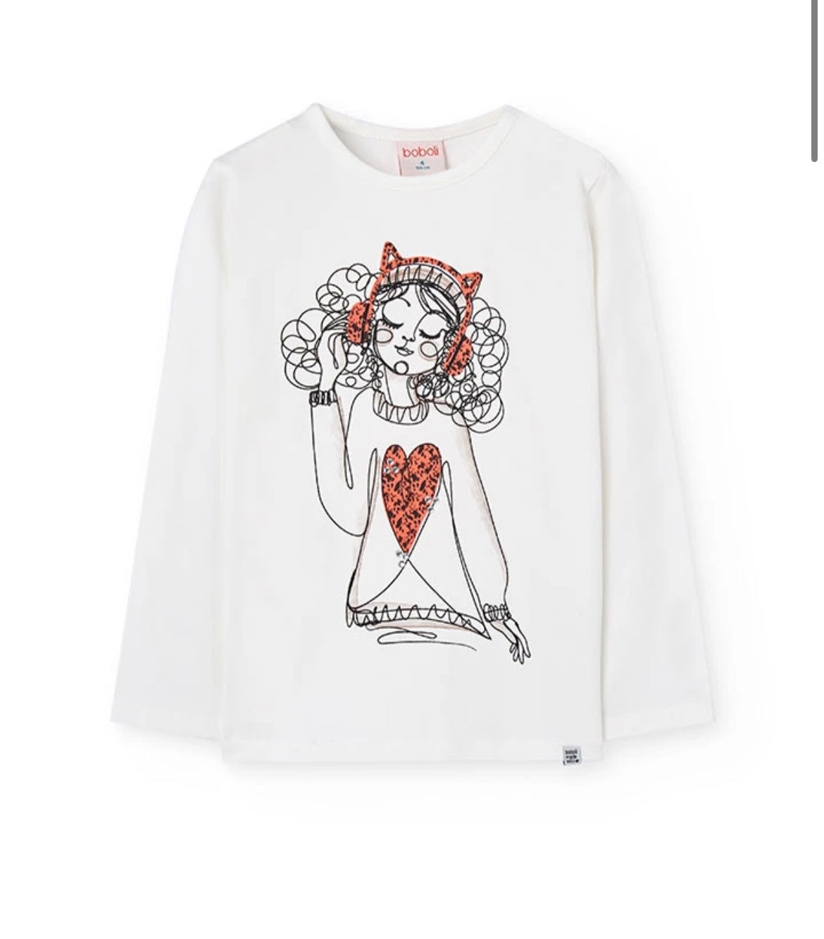 Camiseta Punto Elástico De Niña