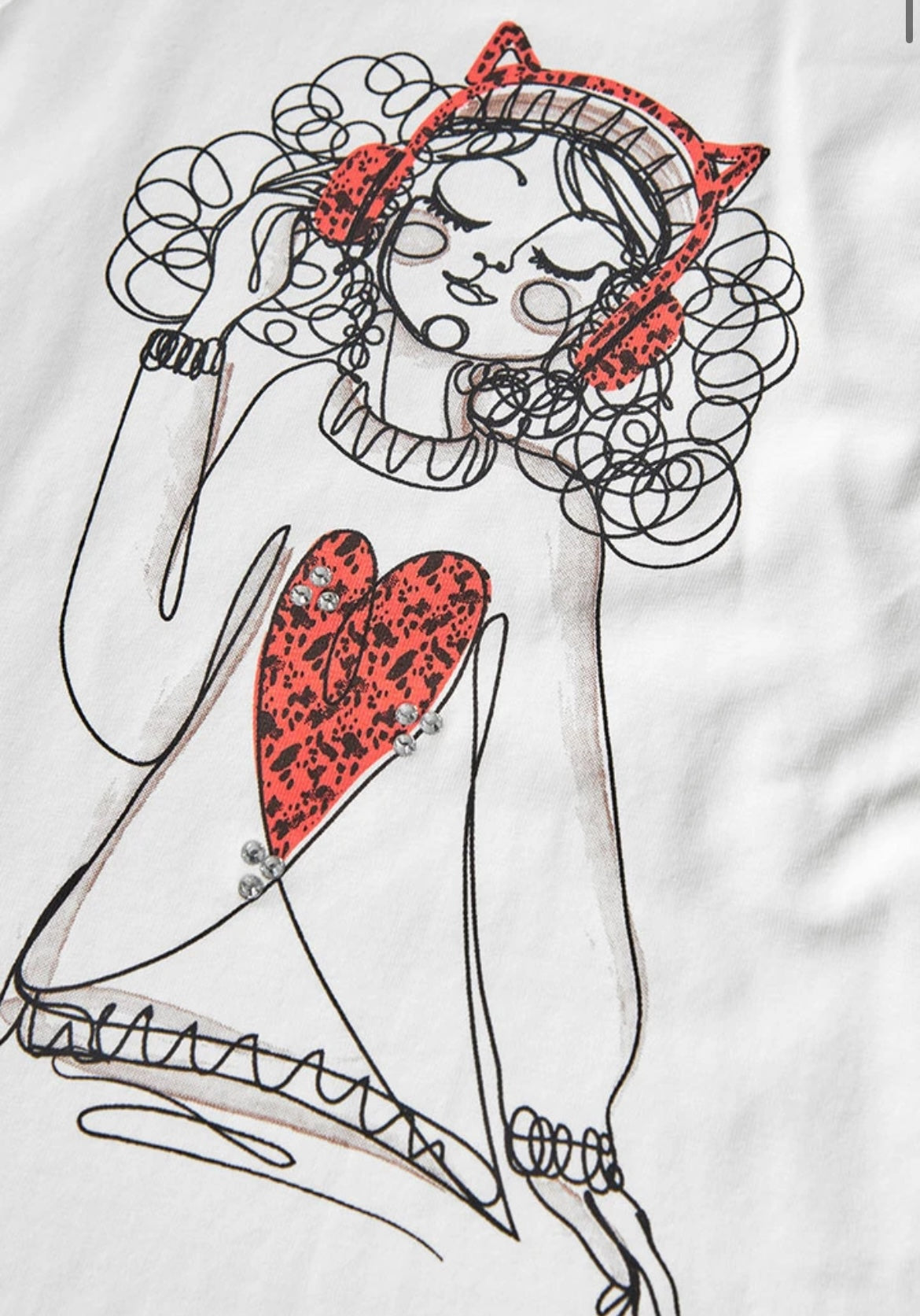 Camiseta Punto Elástico De Niña