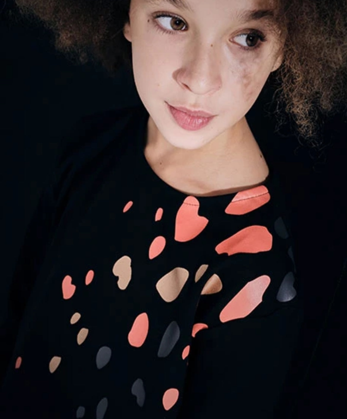 Camiseta Punto Elástico De Niña