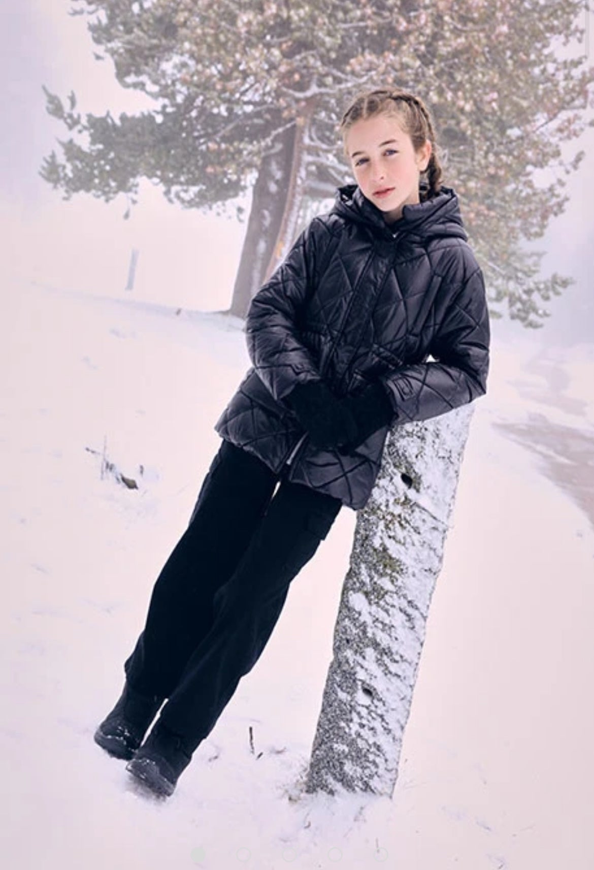 Pantalón Sarga Elástica De Niña