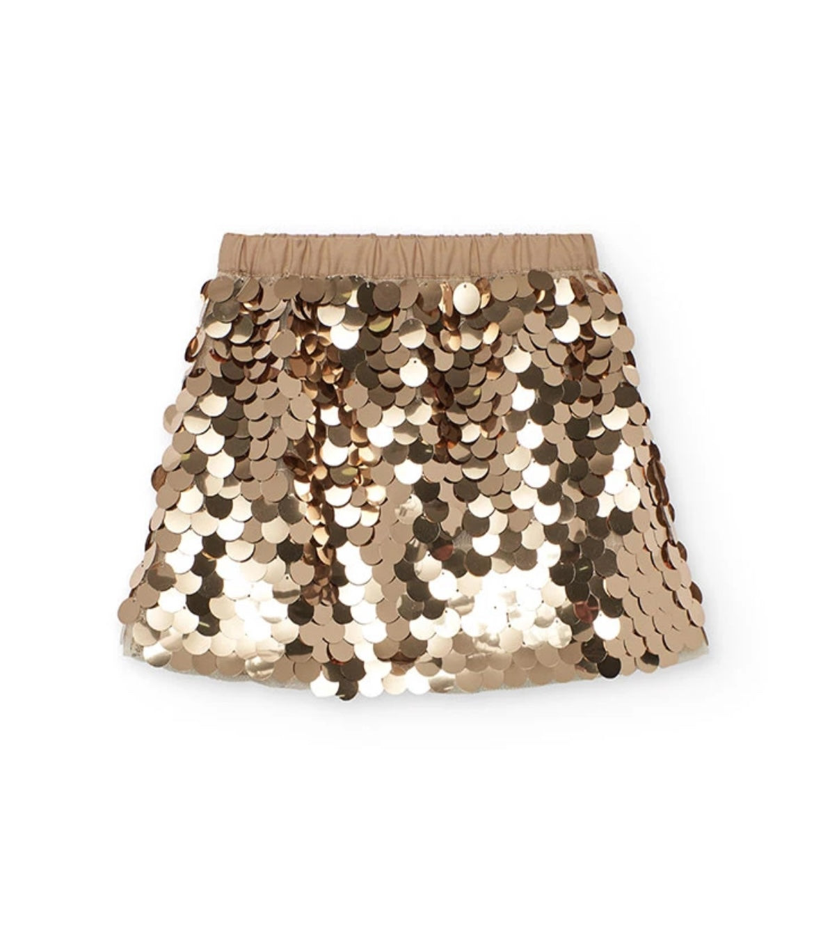 Falda Con Lentejuelas De Niña