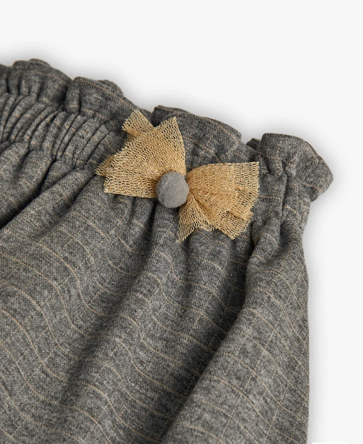 Falda Punto Cuadros De Niña