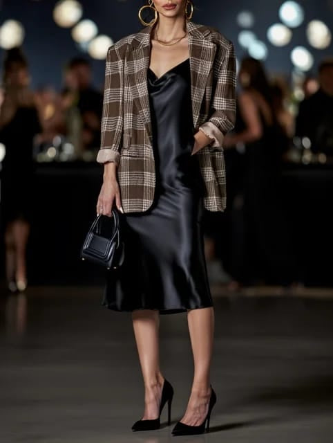 Chaqueta americana cuadros