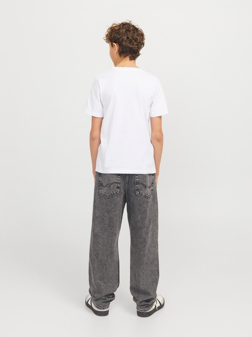 Pantalones vaqueros negros efecto lavado