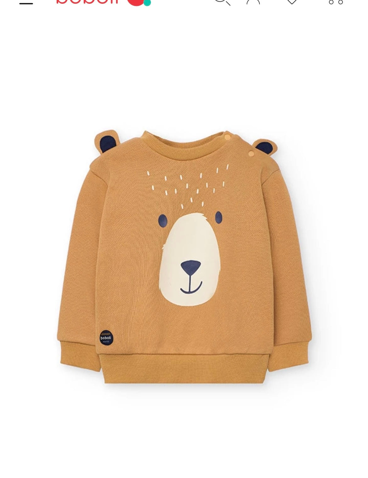 Sudadera Felpa Oso