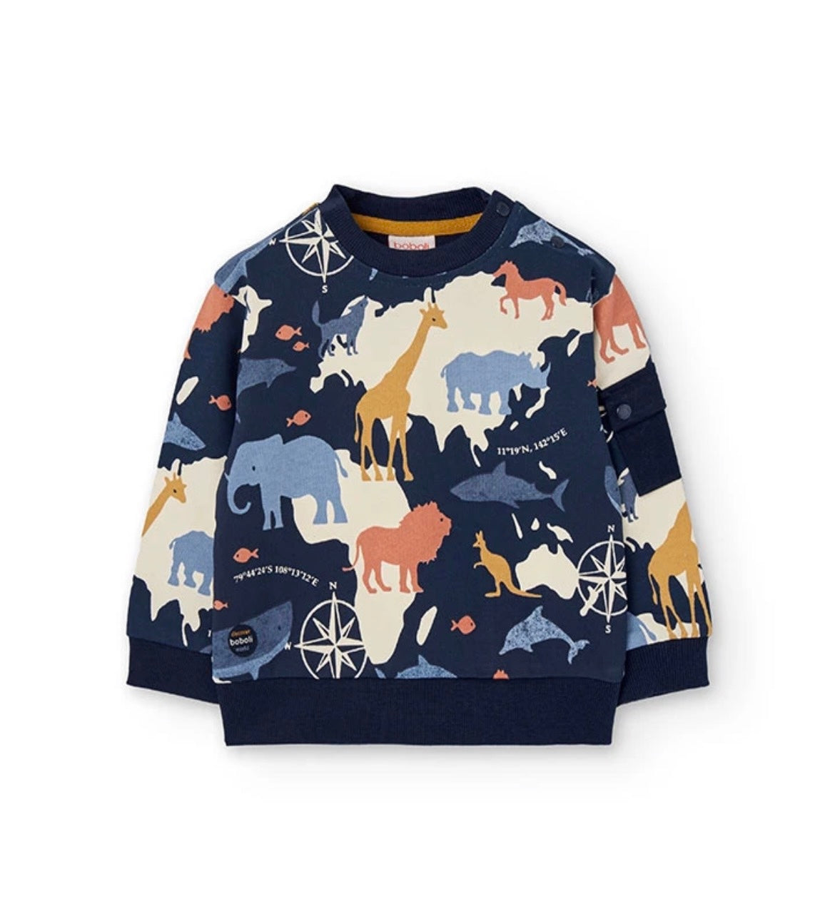 Sudadera Felpa Estampada