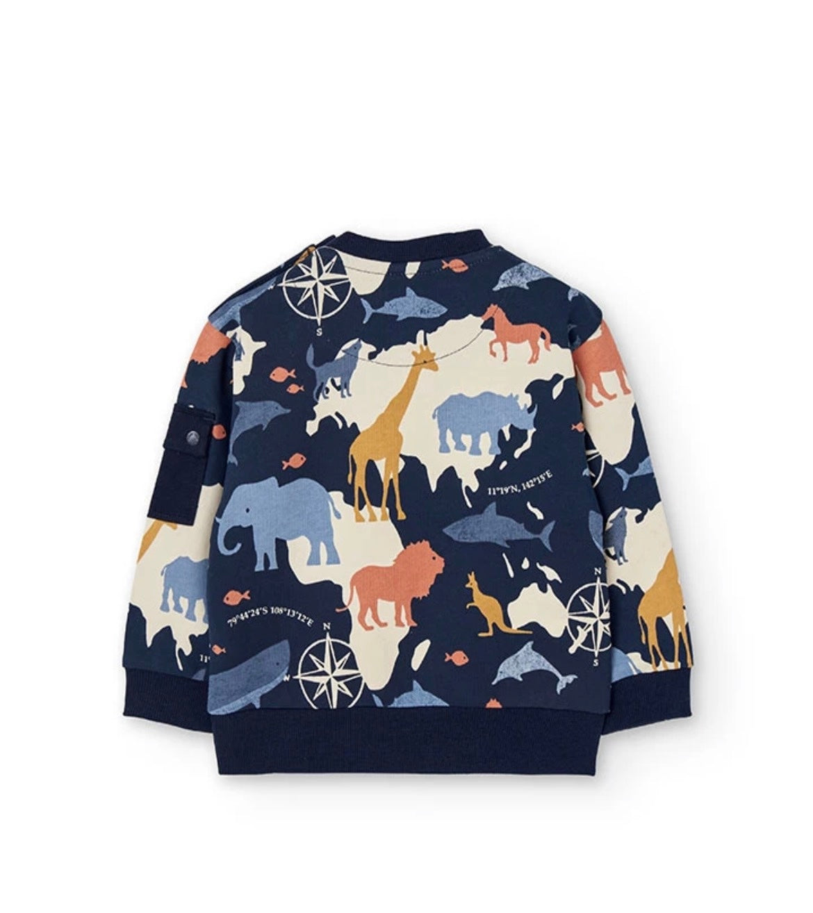 Sudadera Felpa Estampada