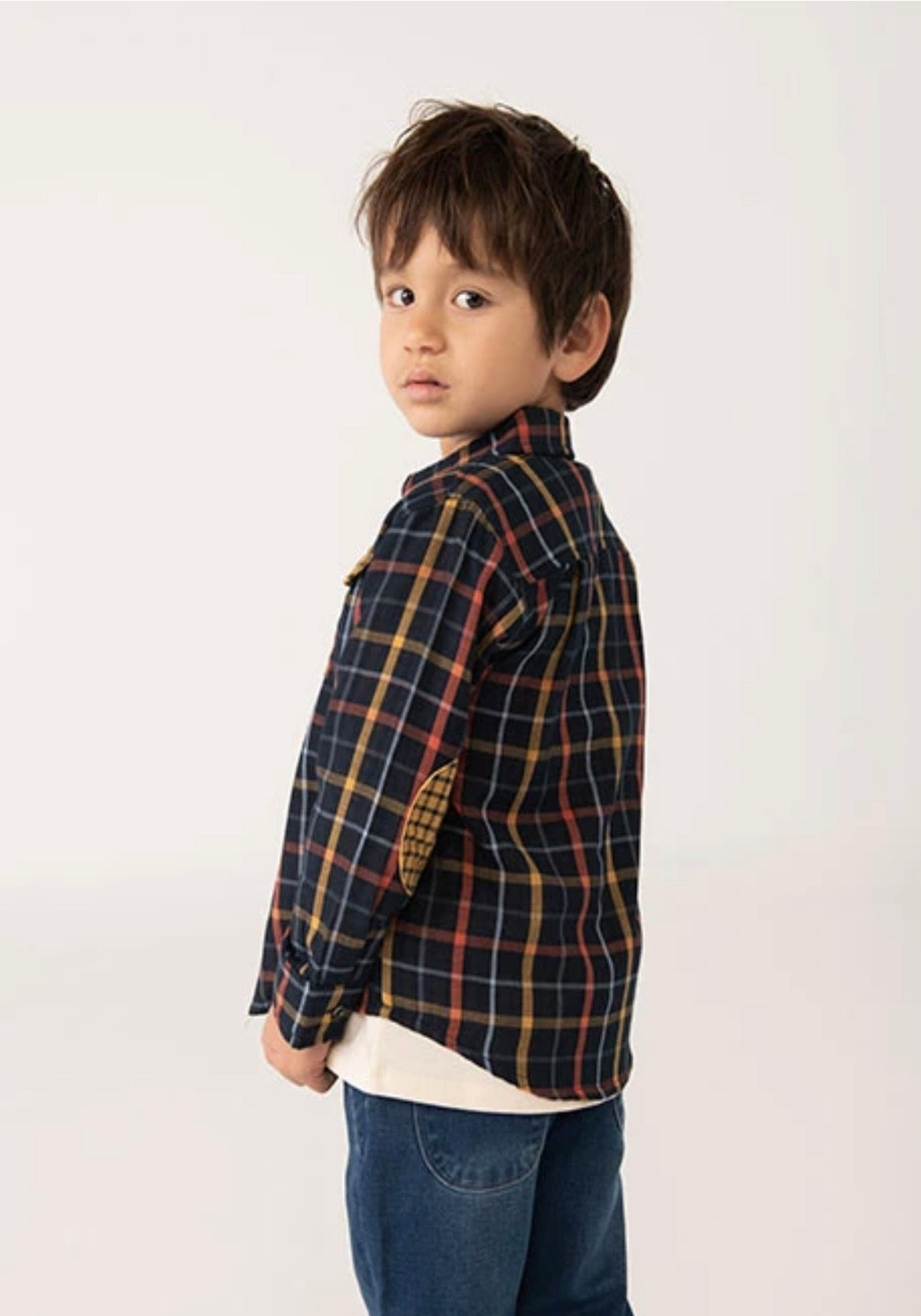 Camisa Manga Larga Cuadros