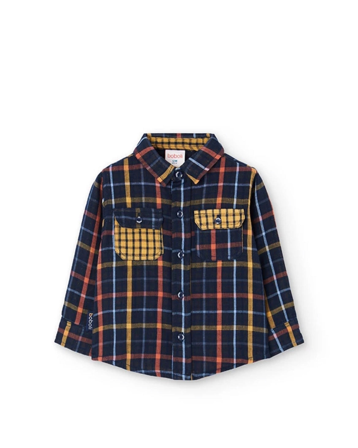 Camisa Manga Larga Cuadros