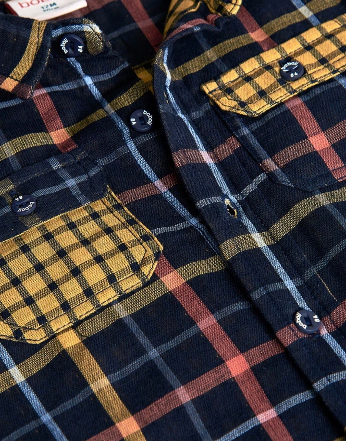 Camisa Manga Larga Cuadros