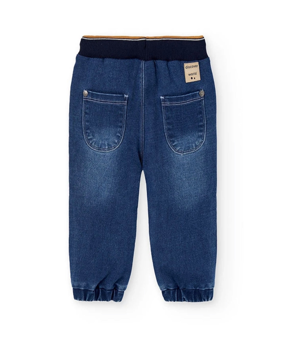 Pantalón Denim Punto  Niño