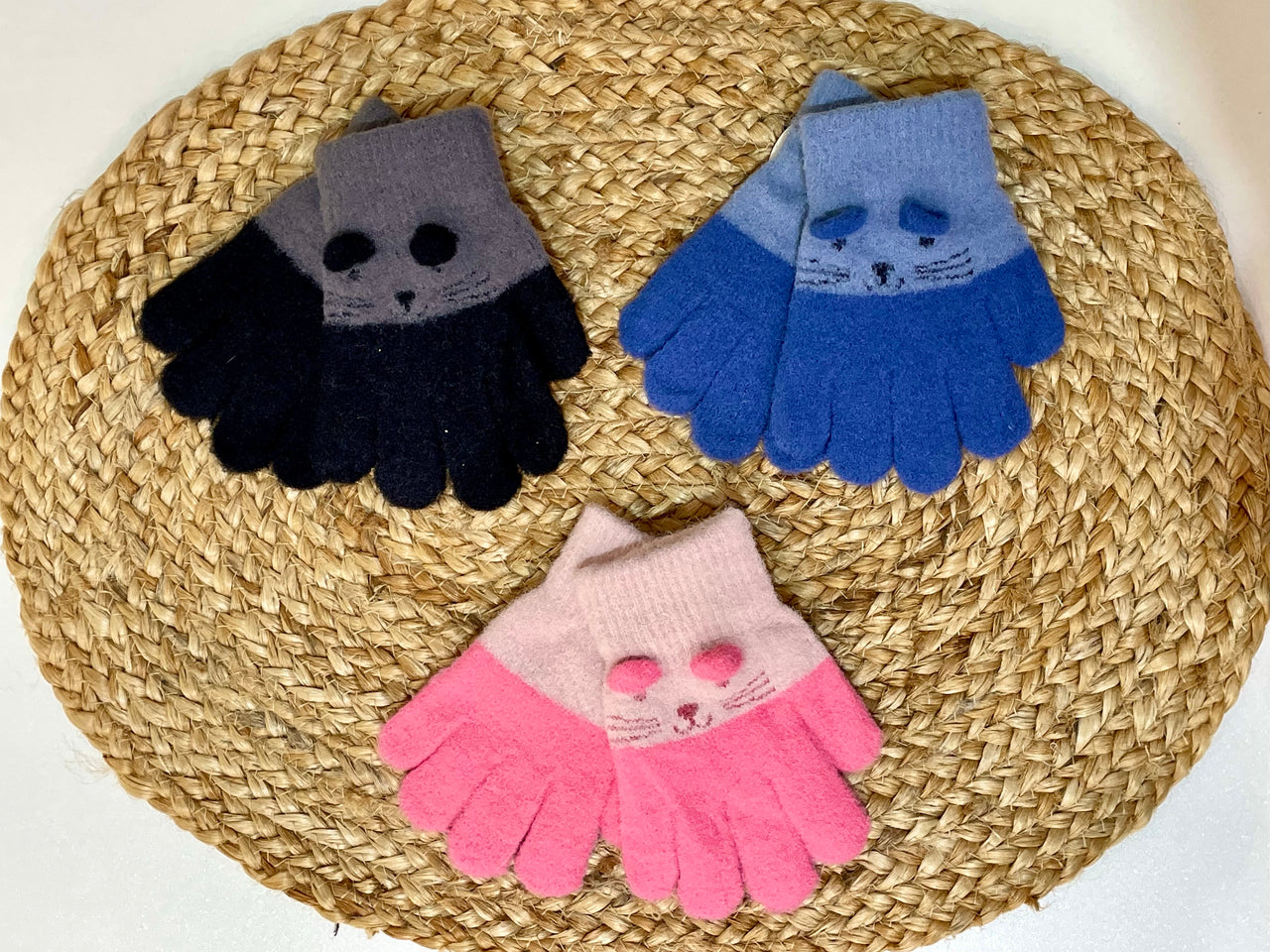 Guantes infantiles Gatito