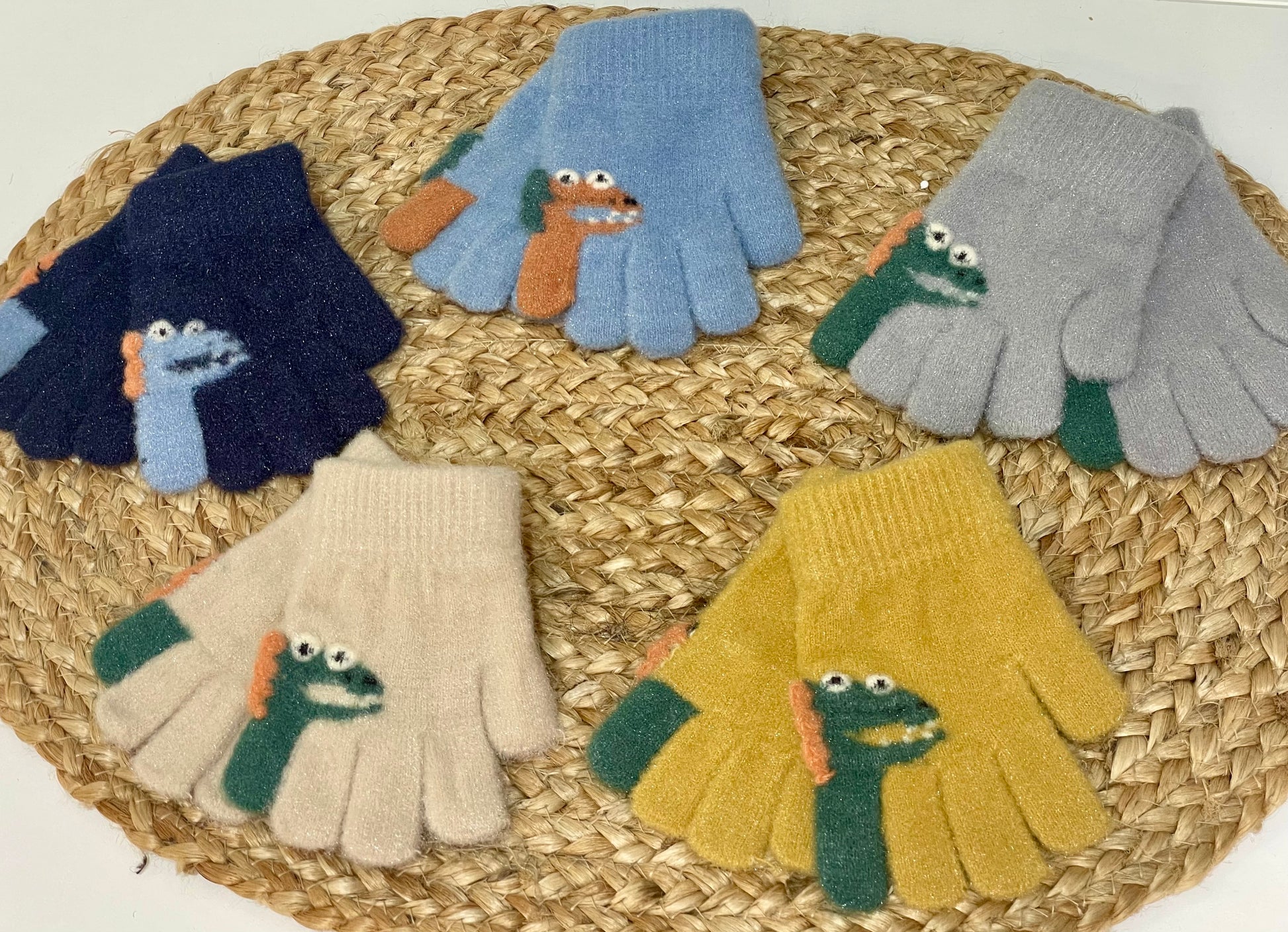 Guantes Infantiles Dinosaurio