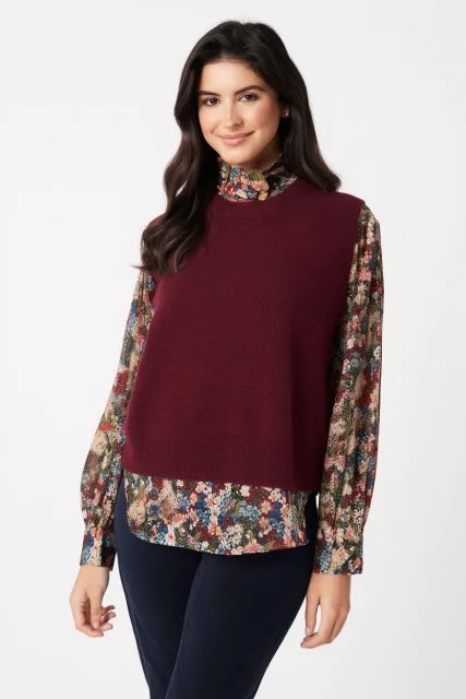 Chaleco Punto Liso en varios colores