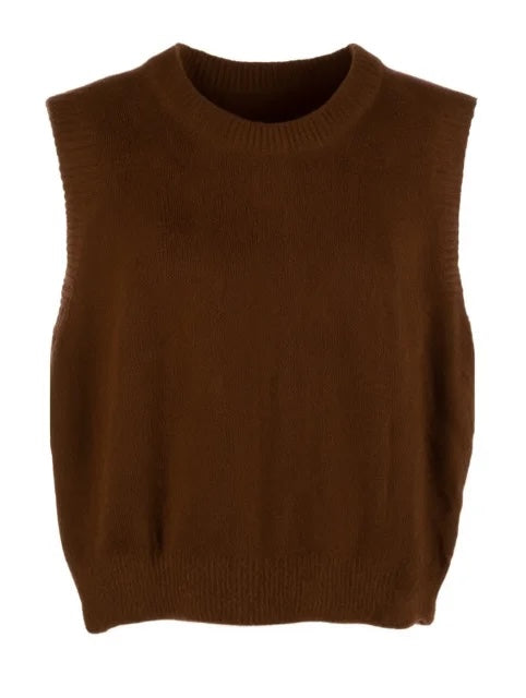 Chaleco Punto Liso en varios colores