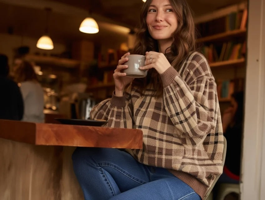 Jersey Punto Cuadros