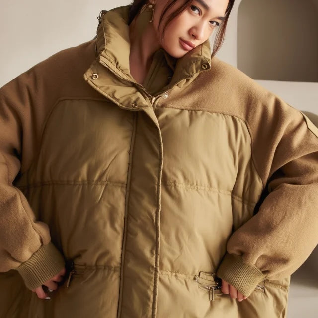 Abrigo Largo Tostado