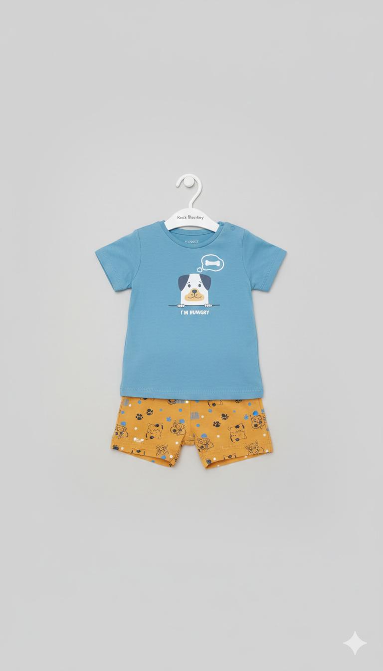 Conjunto Camiseta Y Pantalón bebé Niño