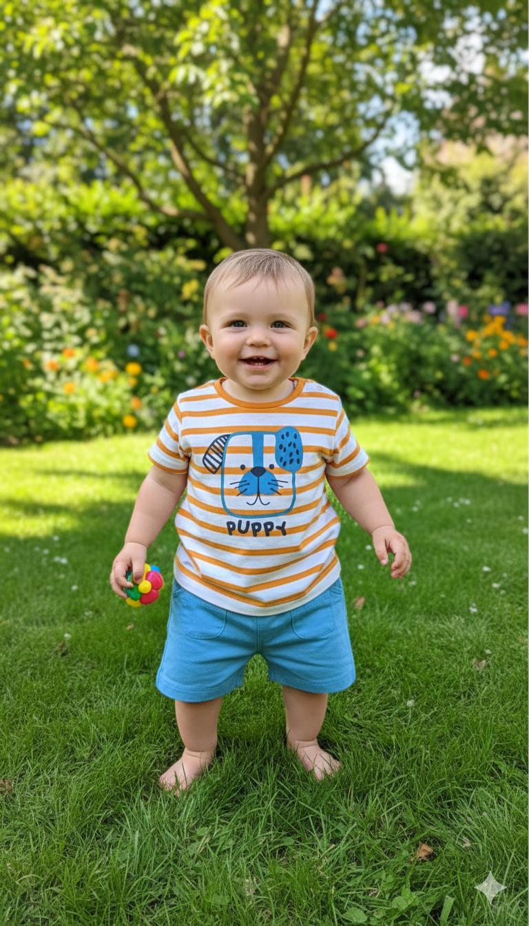 Conjunto Camiseta y Pantalón Bebé Niño