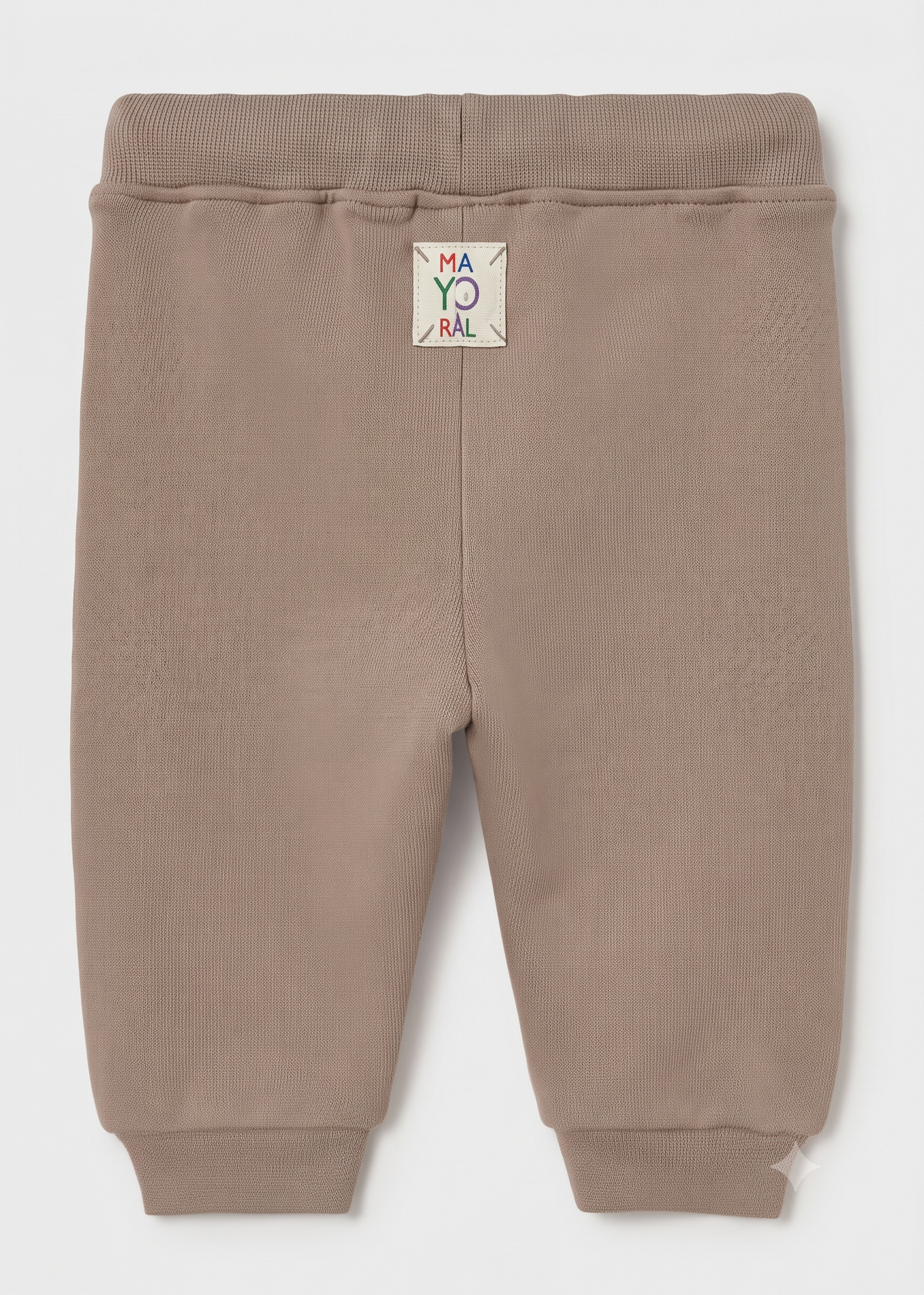 Pantalón largo con puño bebé unisex.
