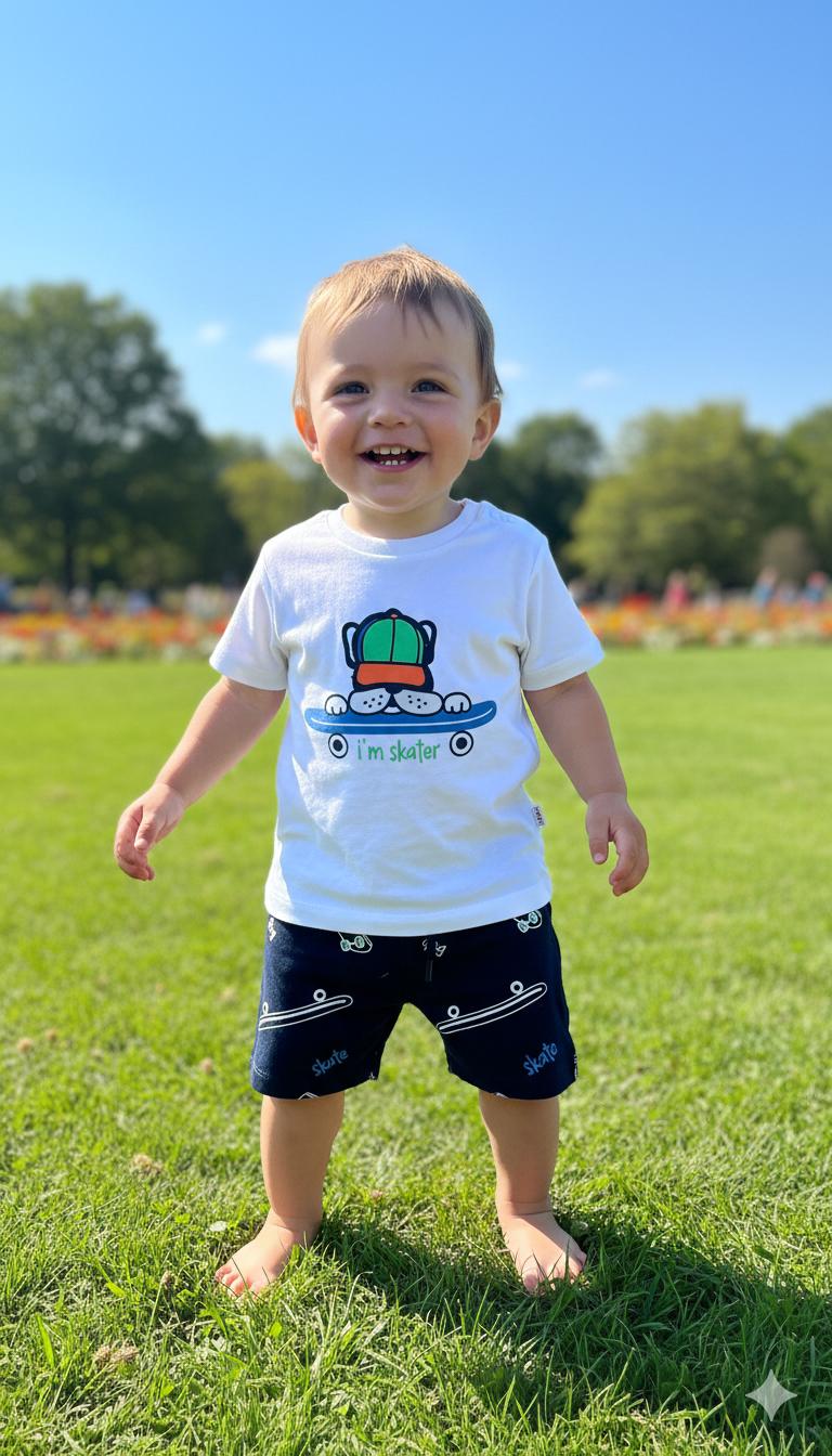 Conjunto Camiseta Y Pantalón  Bebé Niño
