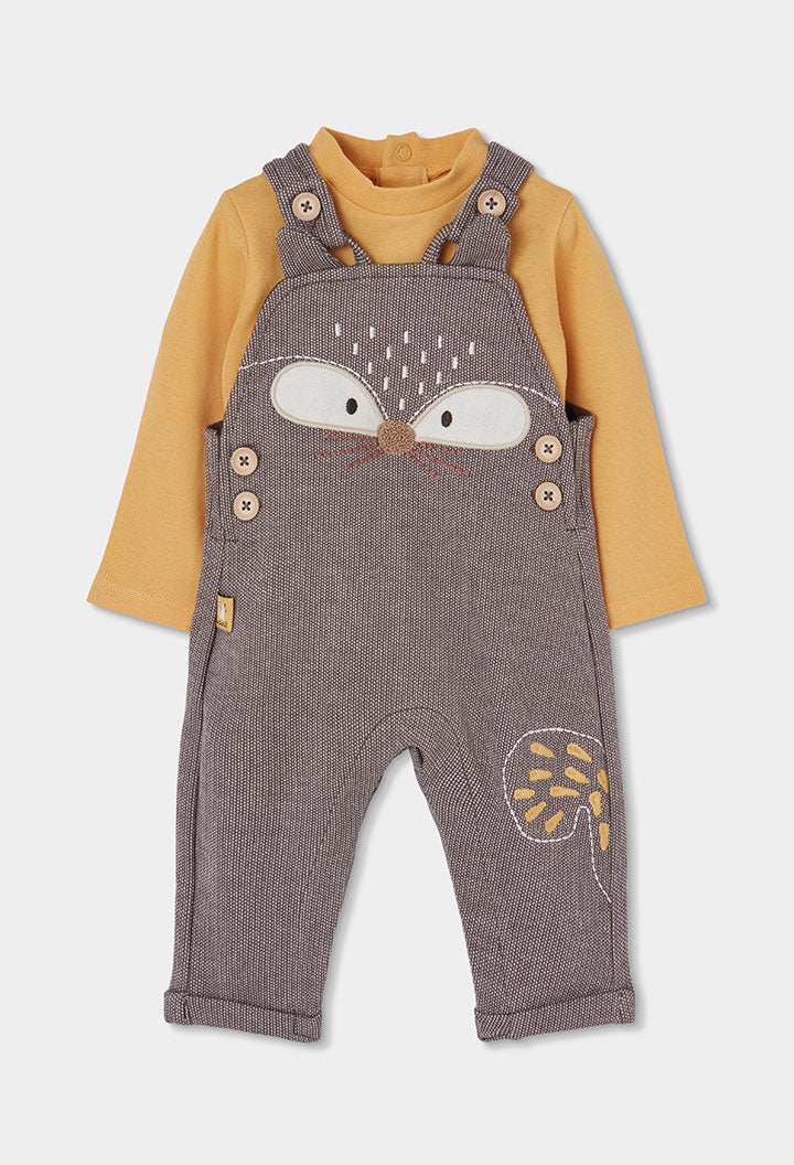 Conjunto punto de bebé niño