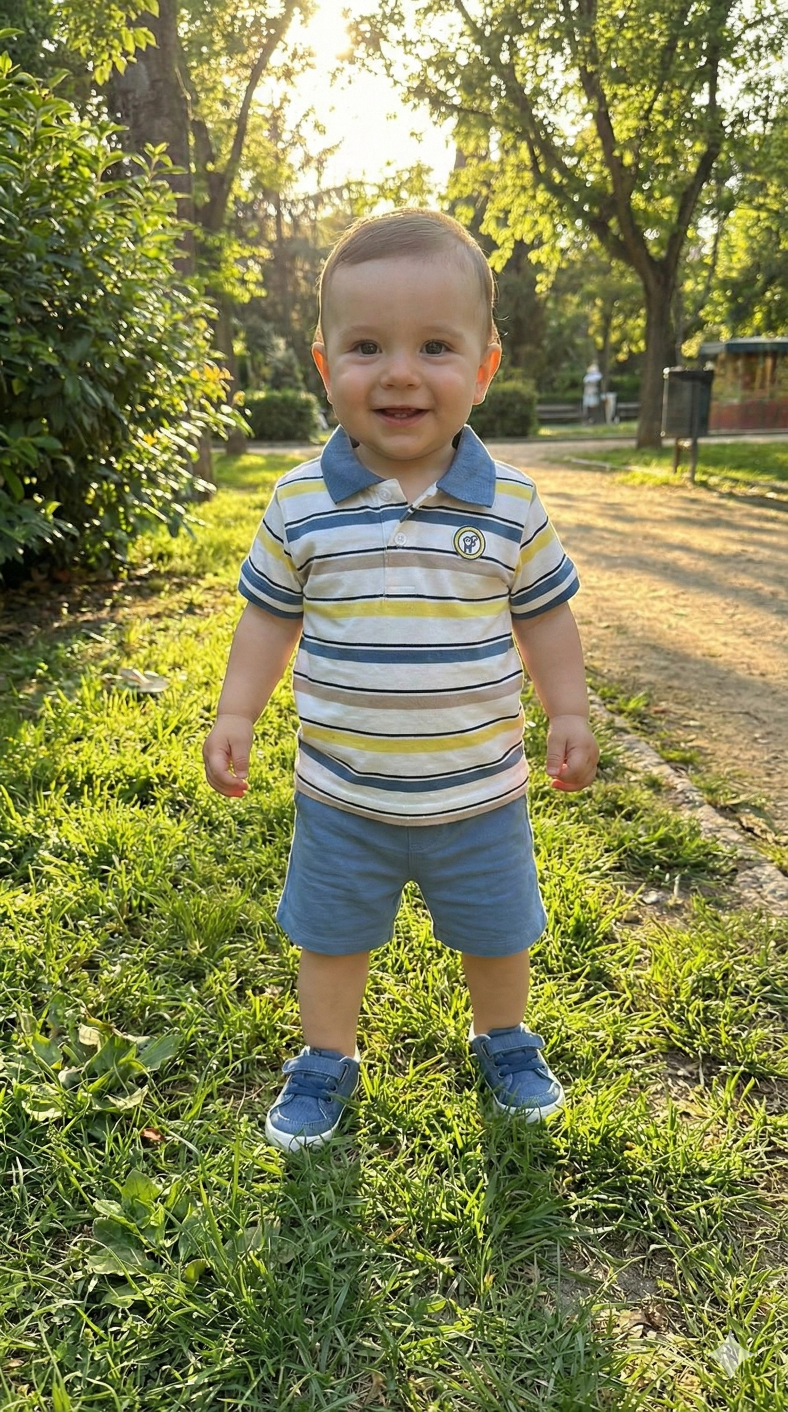 Conjunto Bebé Niño Pantalón y Polo