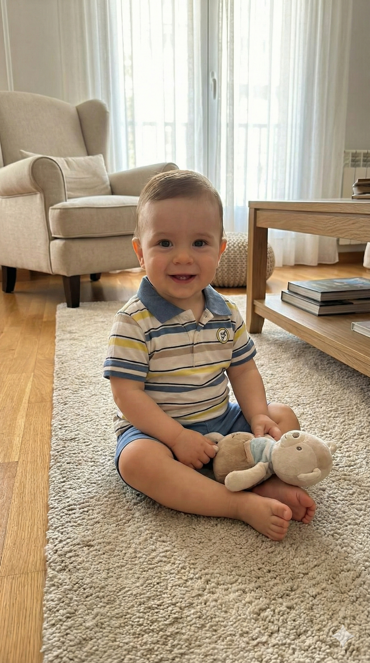 Conjunto Bebé Niño Pantalón y Polo