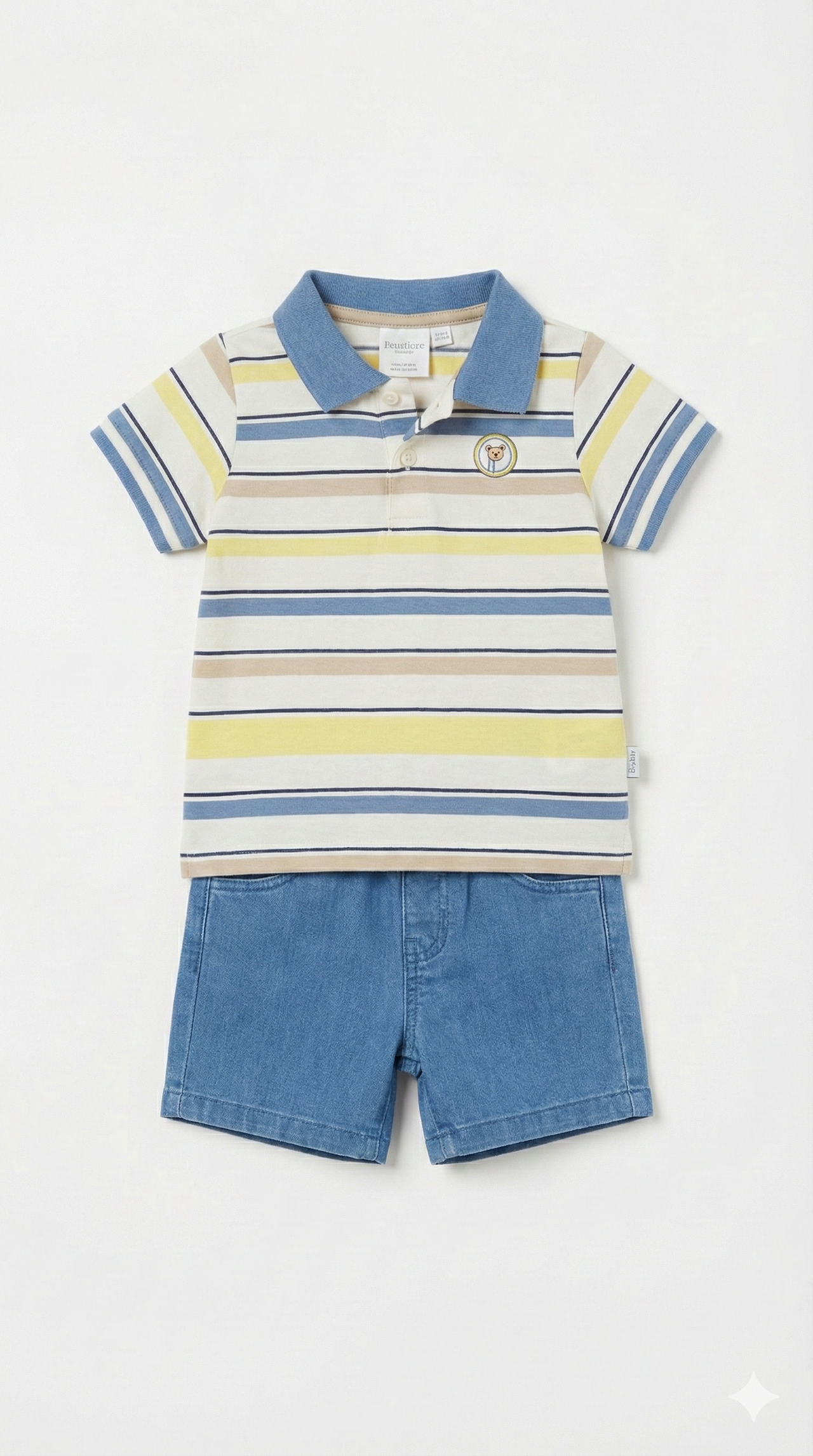 Conjunto Bebé Niño Pantalón y Polo