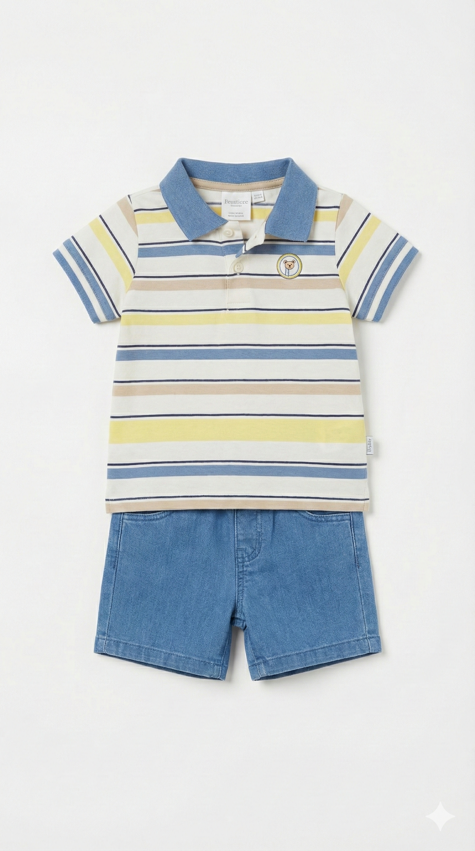 Conjunto Bebé Niño Pantalón y Polo
