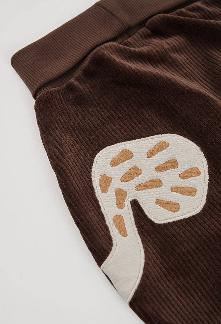 Conjunto punto de bebé niño