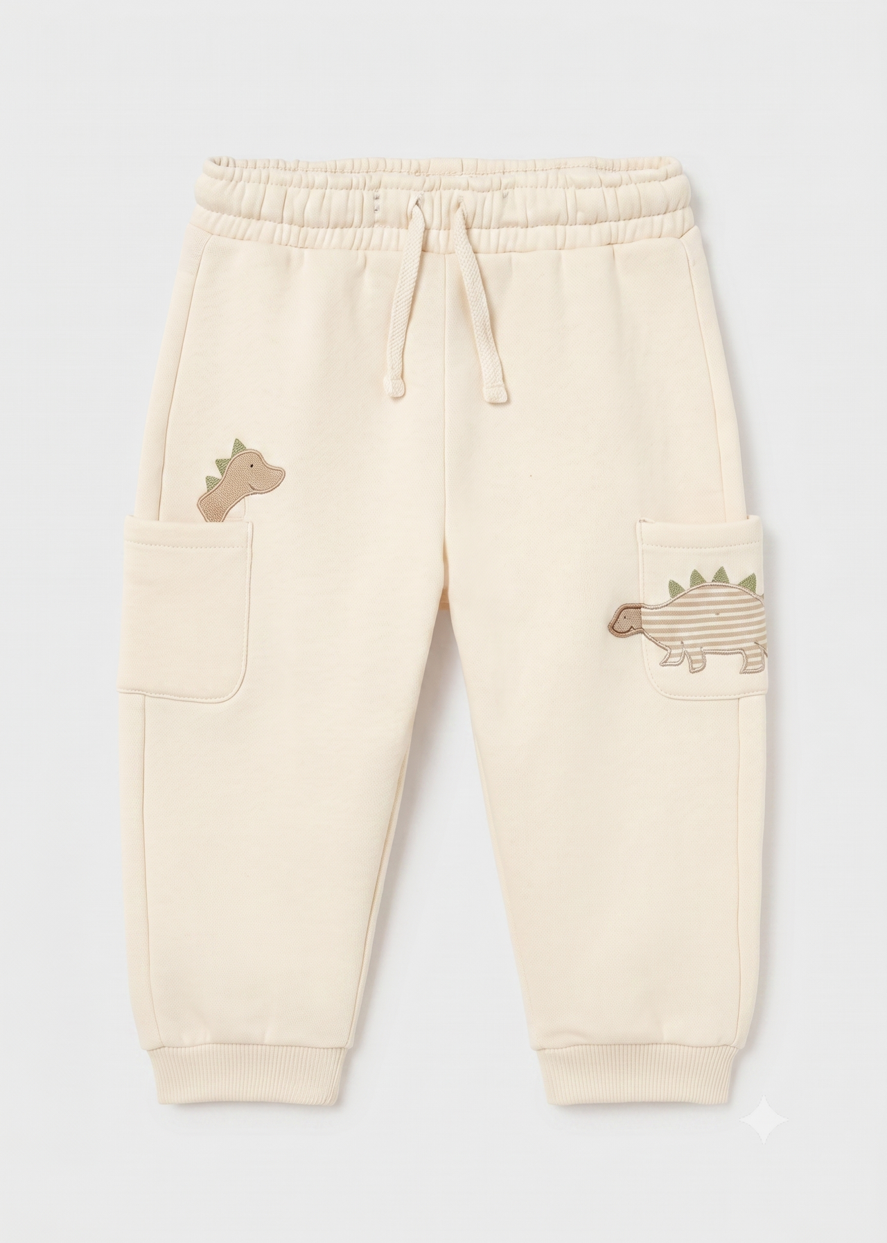 Pantalón felpa dinosaurio bebé