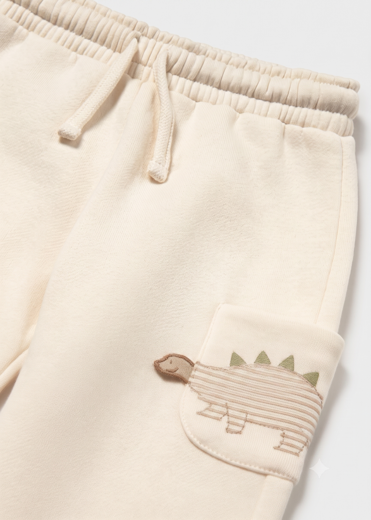 Pantalón felpa dinosaurio bebé