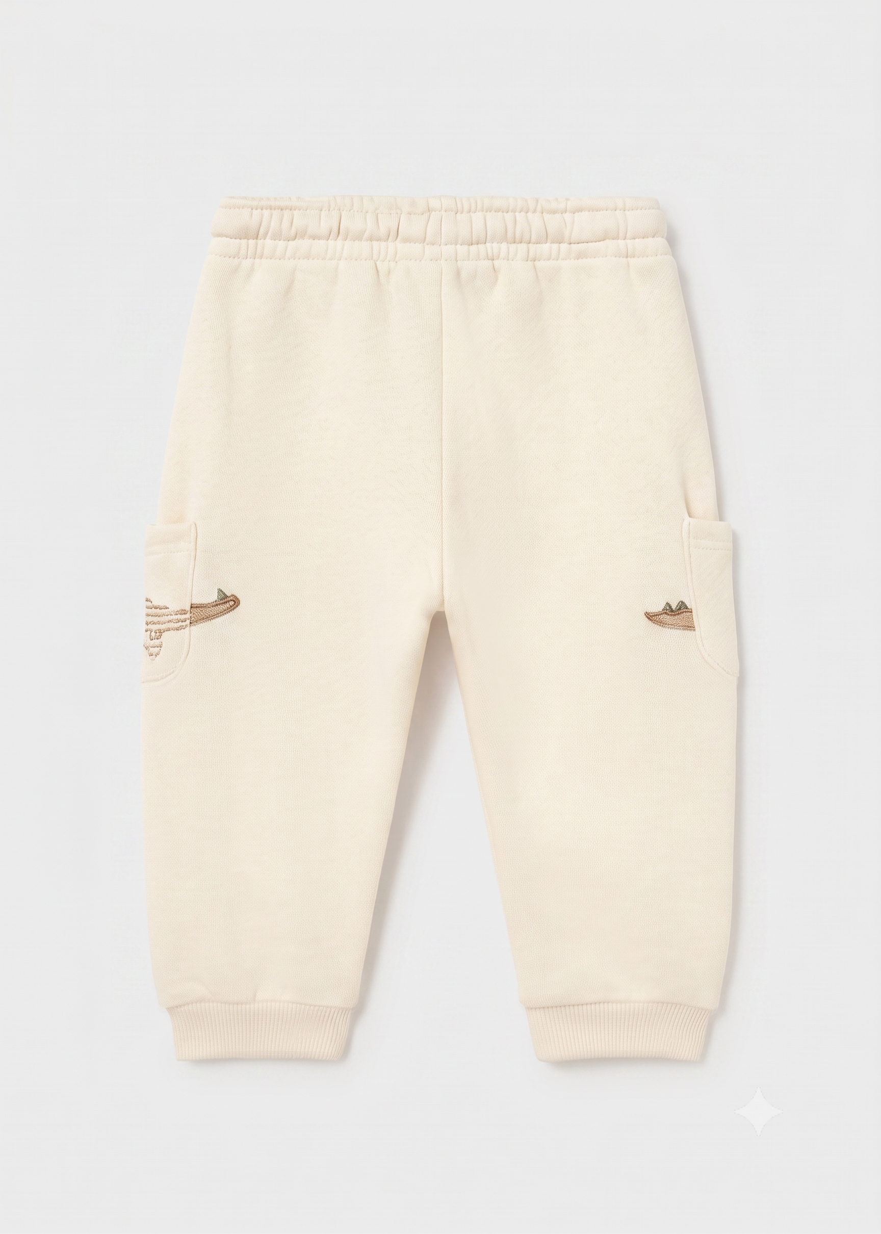 Pantalón felpa dinosaurio bebé