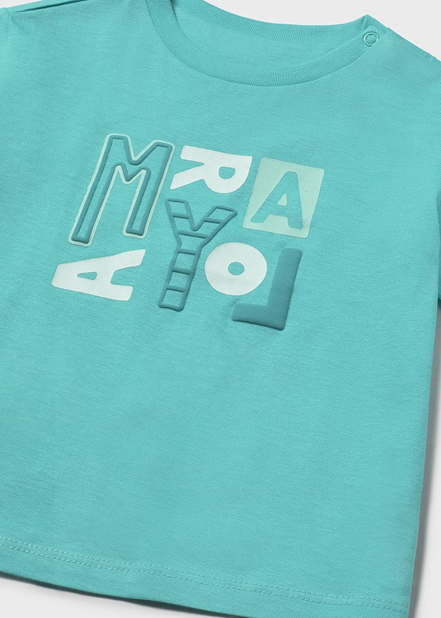 Camiseta para Bebé con Estampado Frontal.