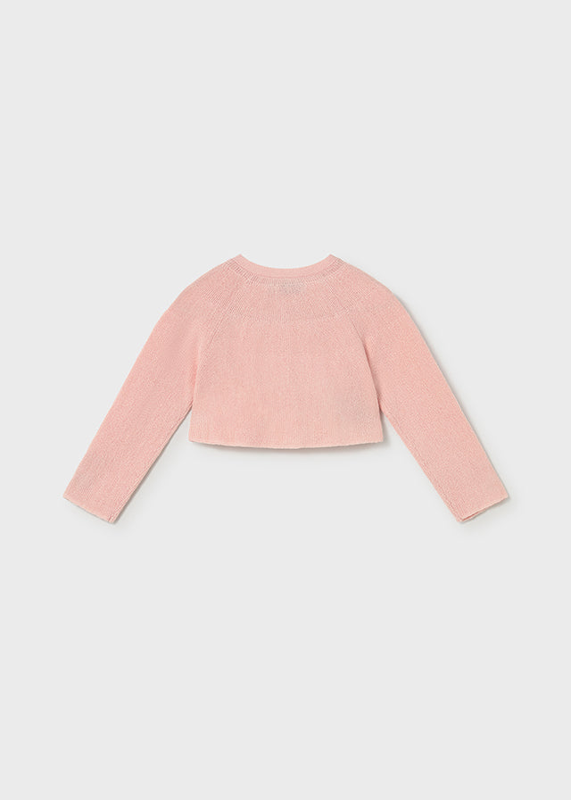 Rebeca tricot basica cuello redondo.