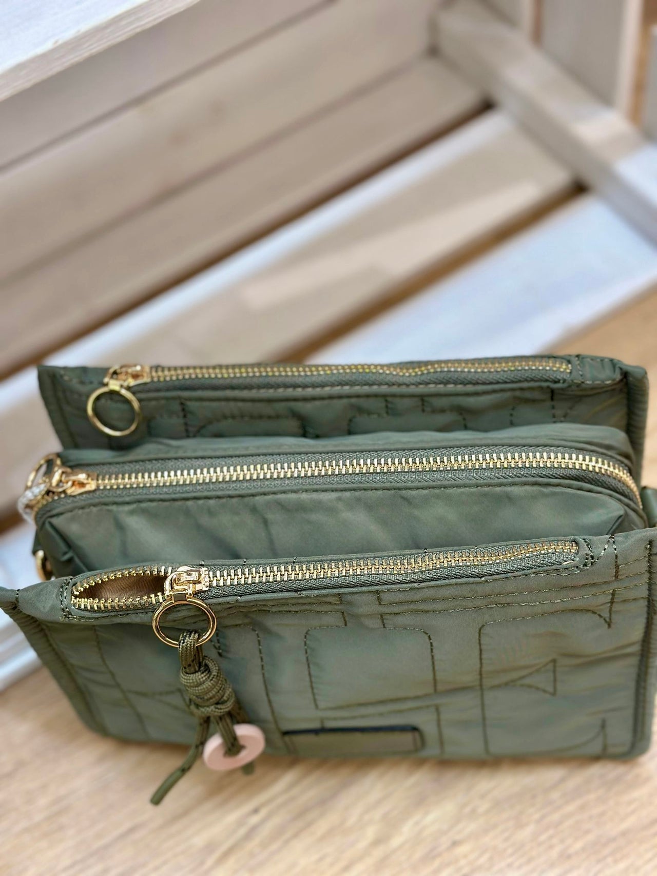 Bandolera 3 compartimentos