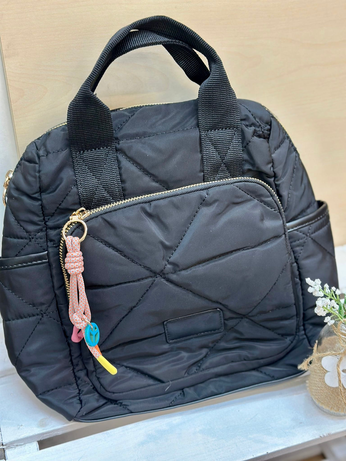 Mochila guateada