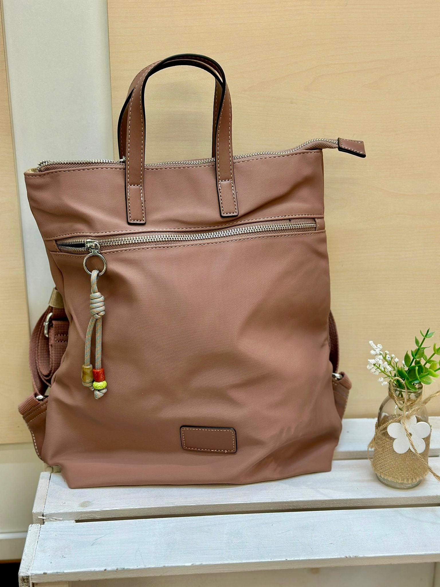 Mochila 3 cremalleras