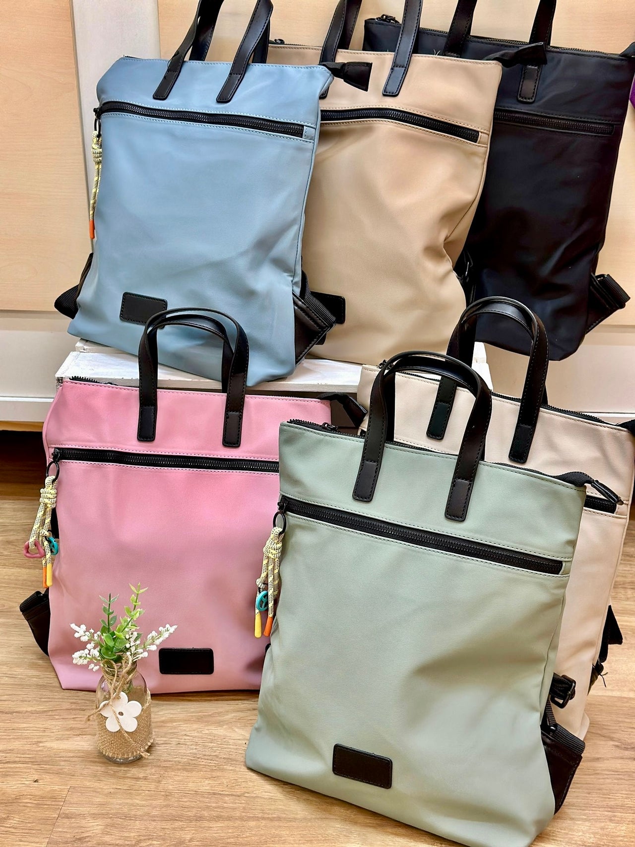 Mochila 3 cremalleras