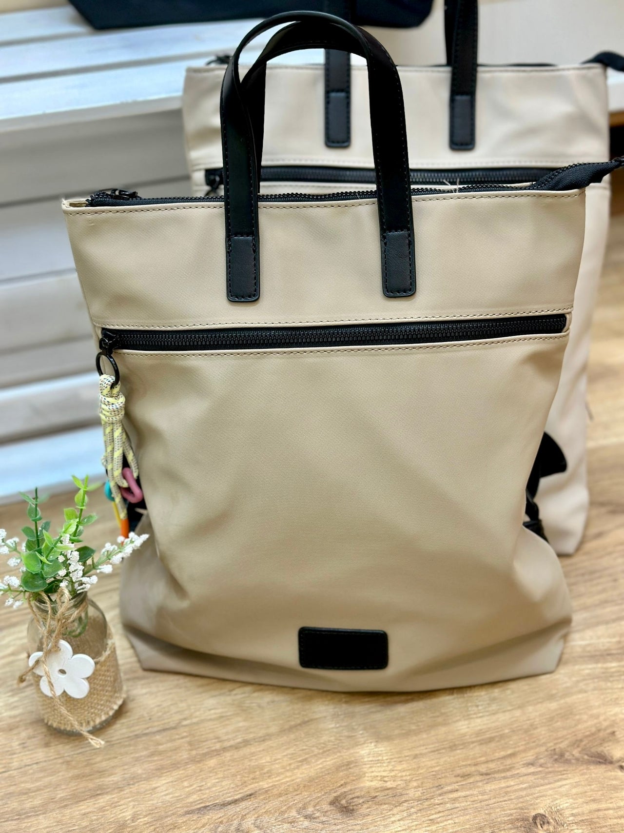 Mochila 3 cremalleras