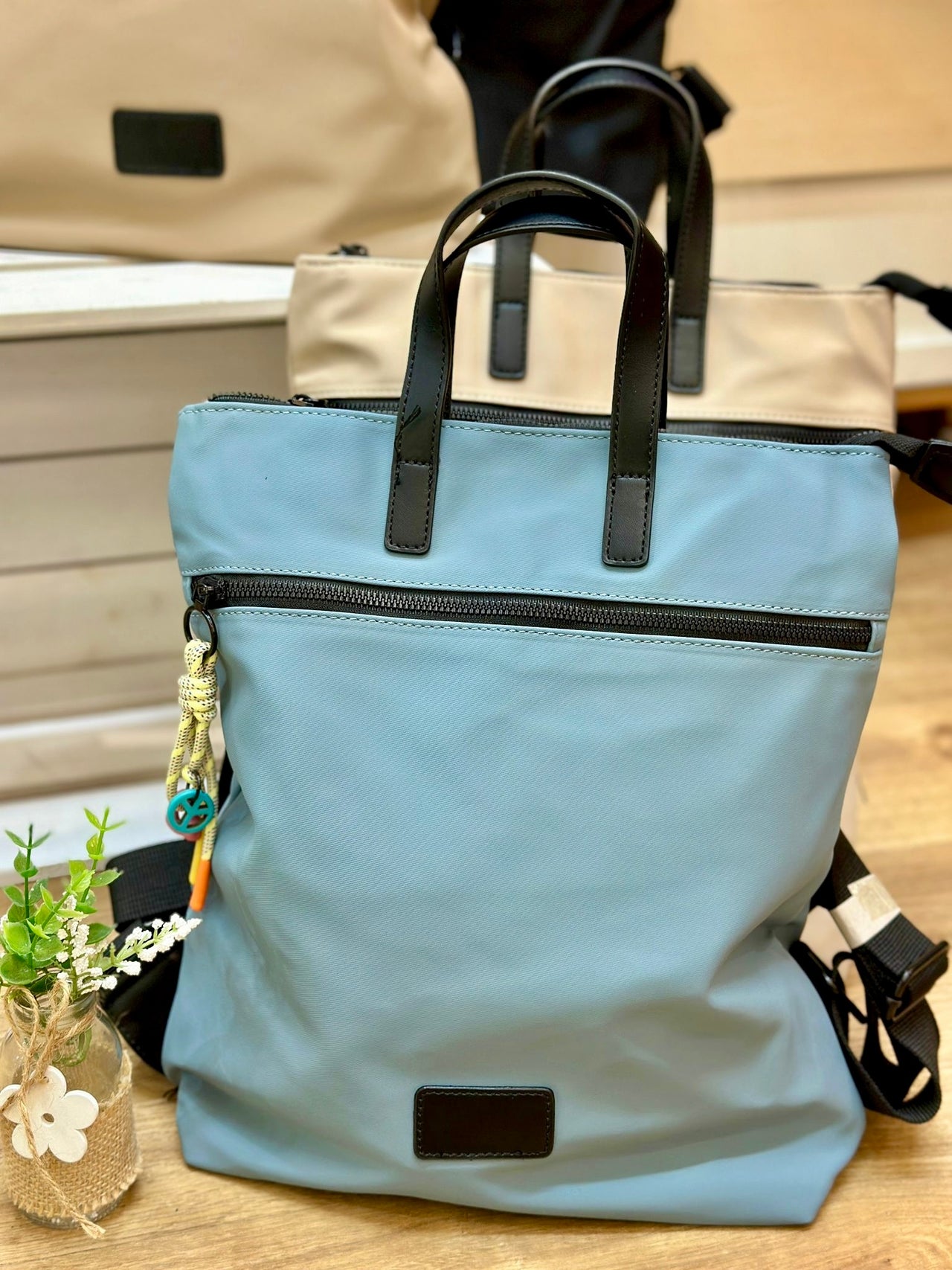 Mochila 3 cremalleras