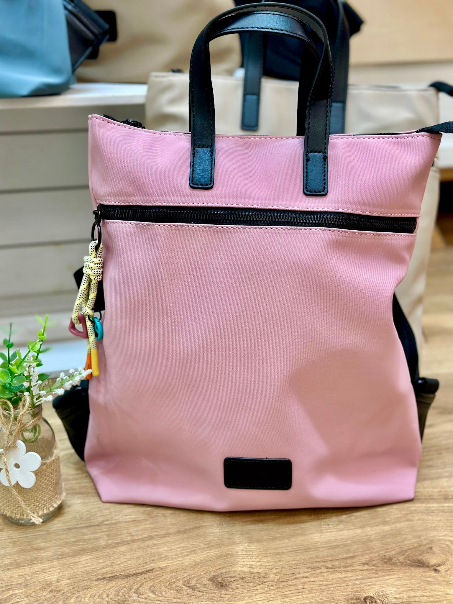 Mochila 3 cremalleras