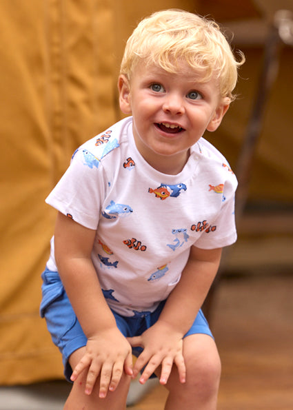 Conjunto de dos camisetas manga corta
