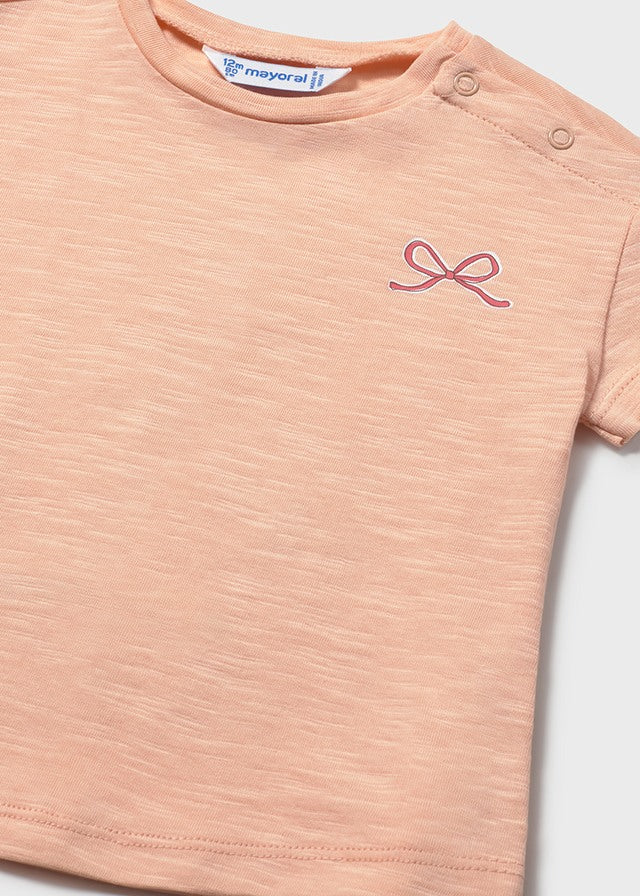 Camiseta manga corta grafica espalda