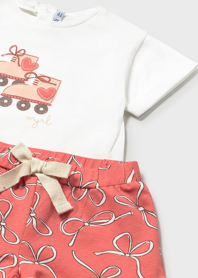 Conjunto short bebé